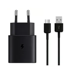 اجاره شارژر دیواری 25 وات اس ال وای به همراه کابل تبدیل USB-C